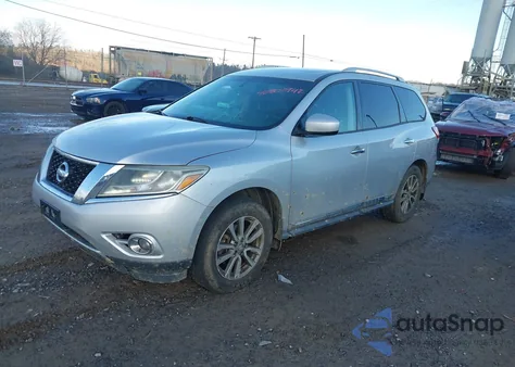 2013 Nissan Pathfinder Sl из США, поврежденный, VIN 5N1AR2MMXDC676216